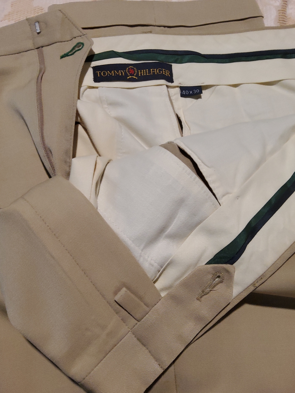 Tommy Hilfiger Men’s Tan Chino Pants